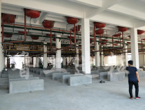 大型項(xiàng)目造粒機(jī)設(shè)備安裝就位